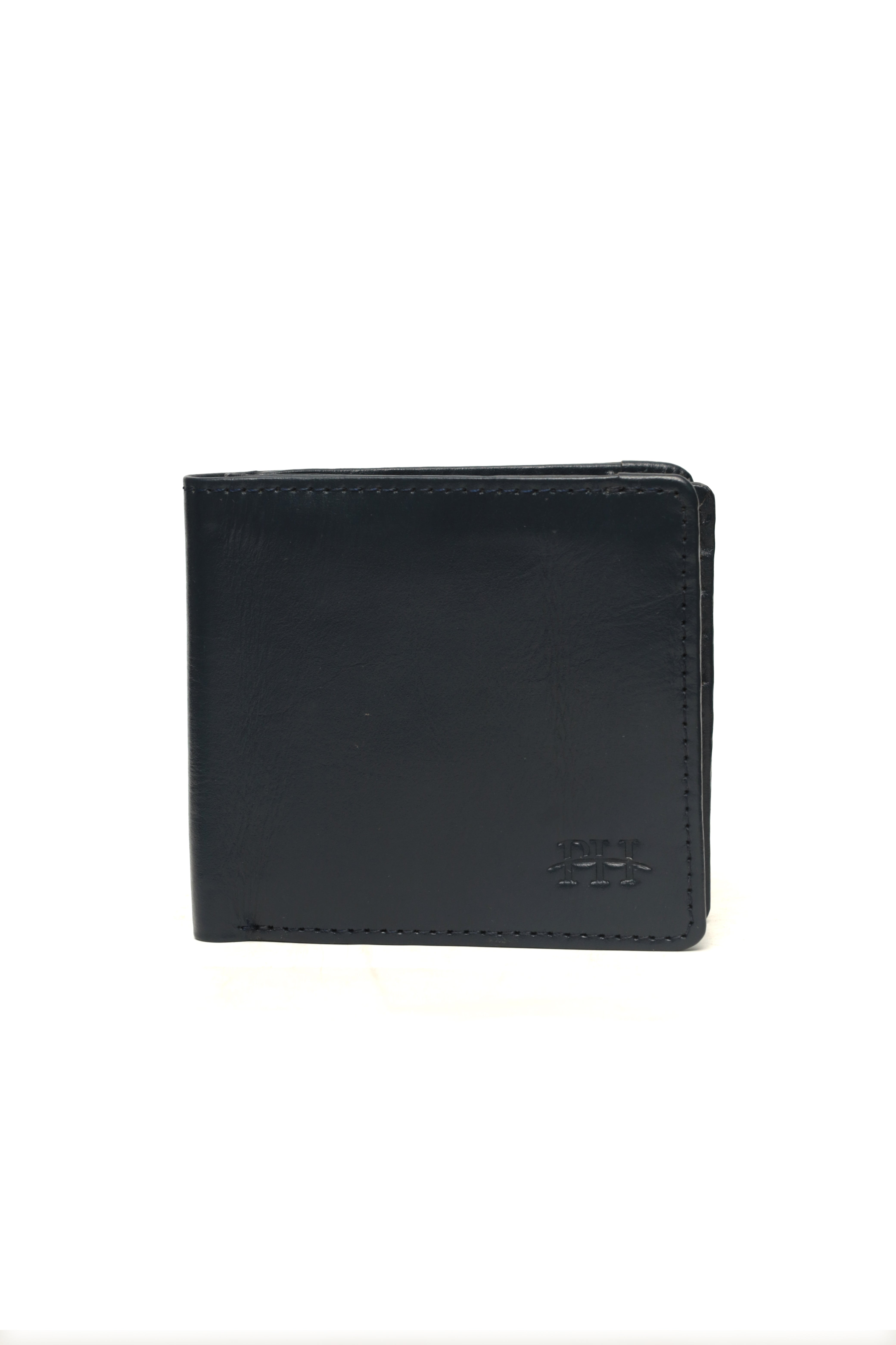 Minimalist Men's Leather Bi-Fold Wallet