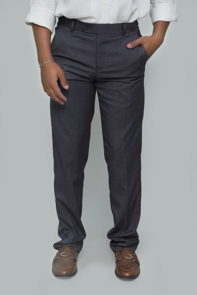 Men’s Graphite Grey Tropical Fabric Formal Trouser