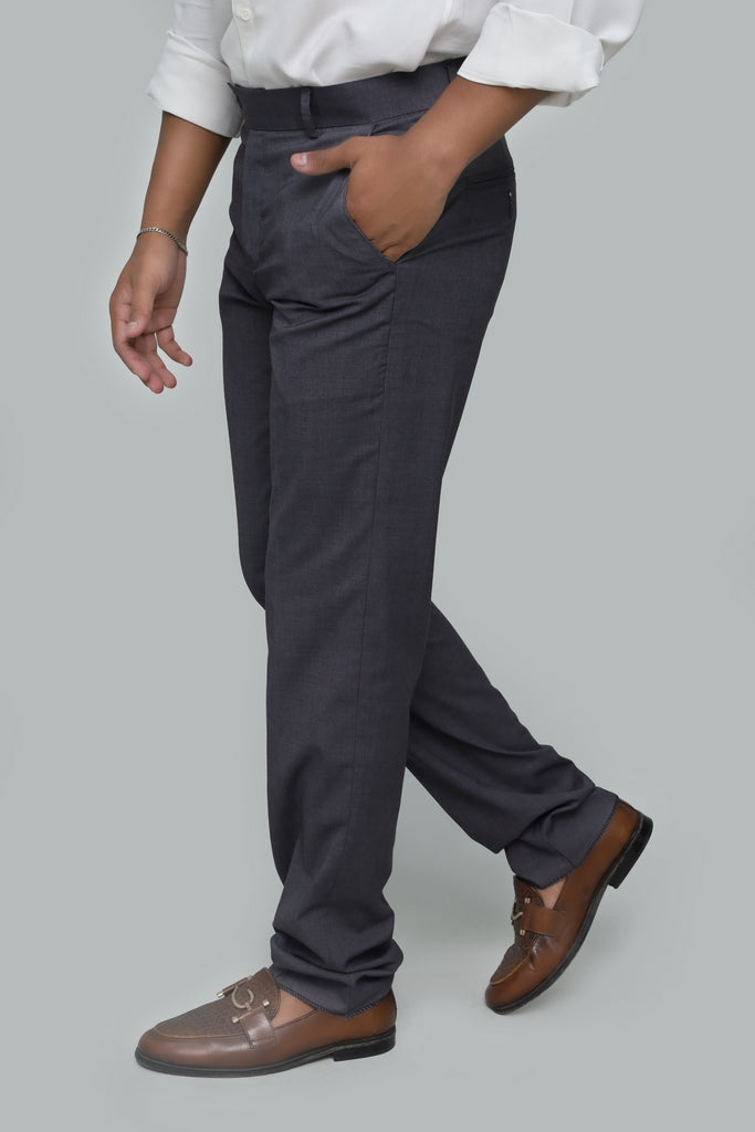 Men’s Graphite Grey Tropical Fabric Formal Trouser