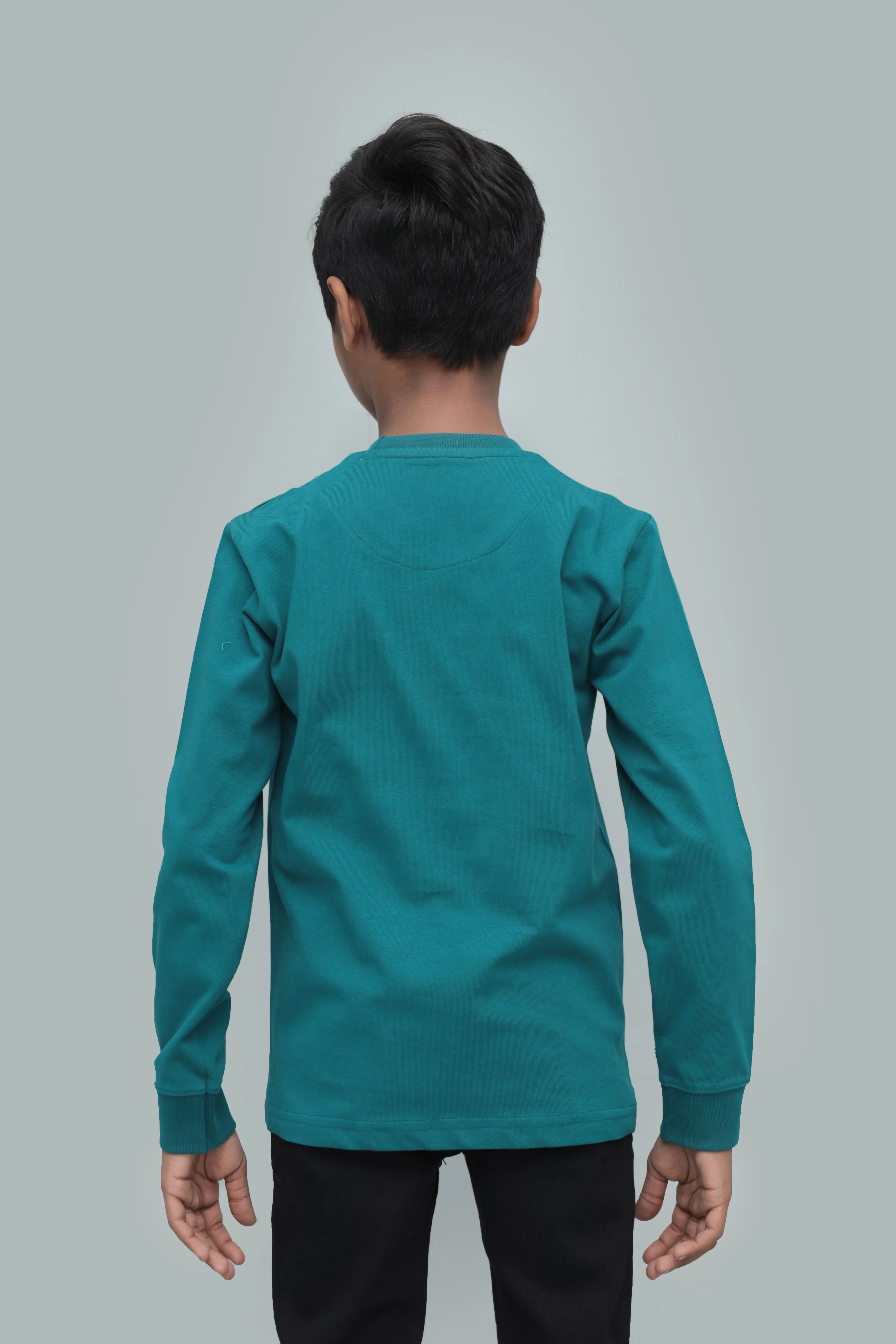Kids' Adidas Long-Sleeve Round Neck
