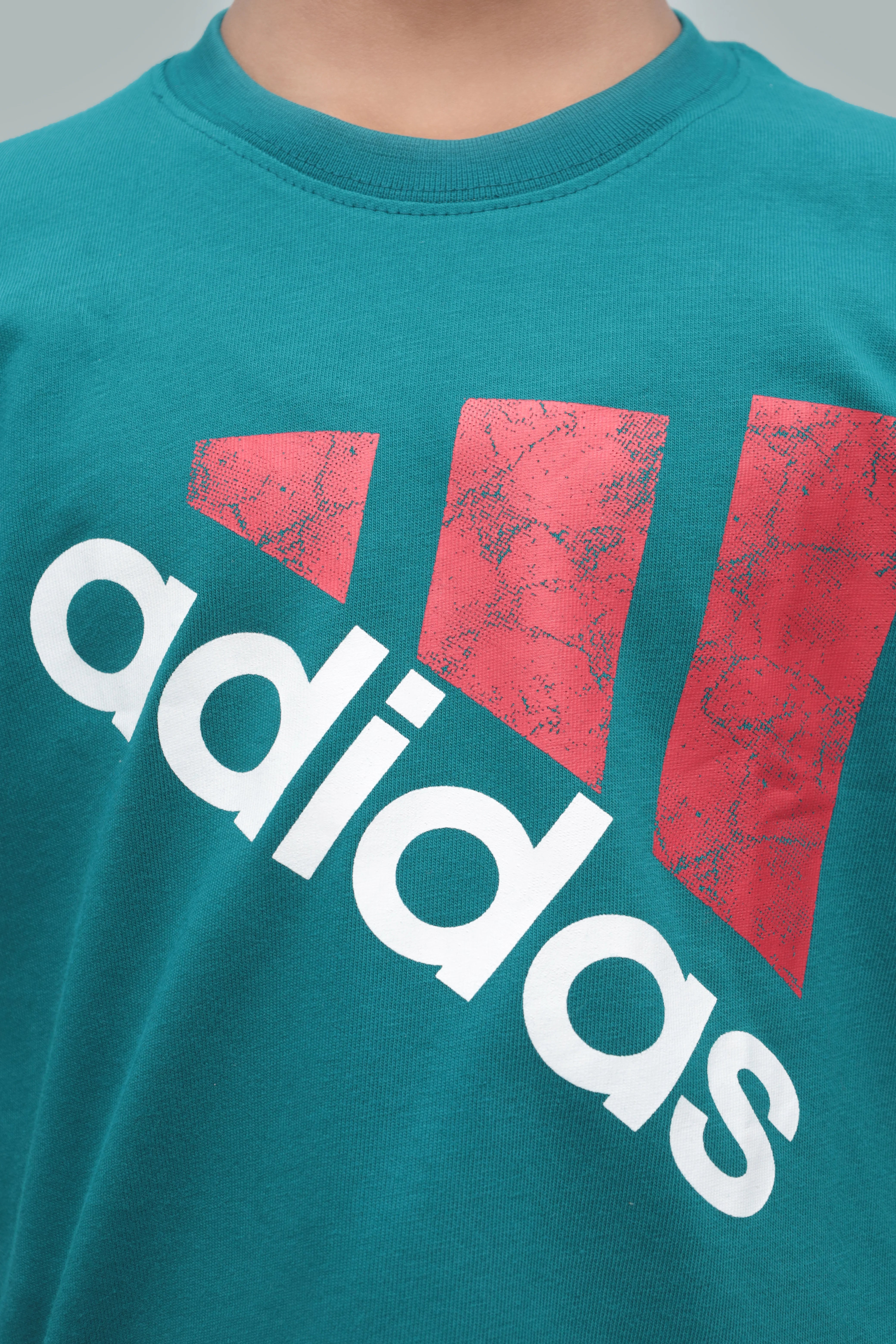 Kids' Adidas Long-Sleeve Round Neck