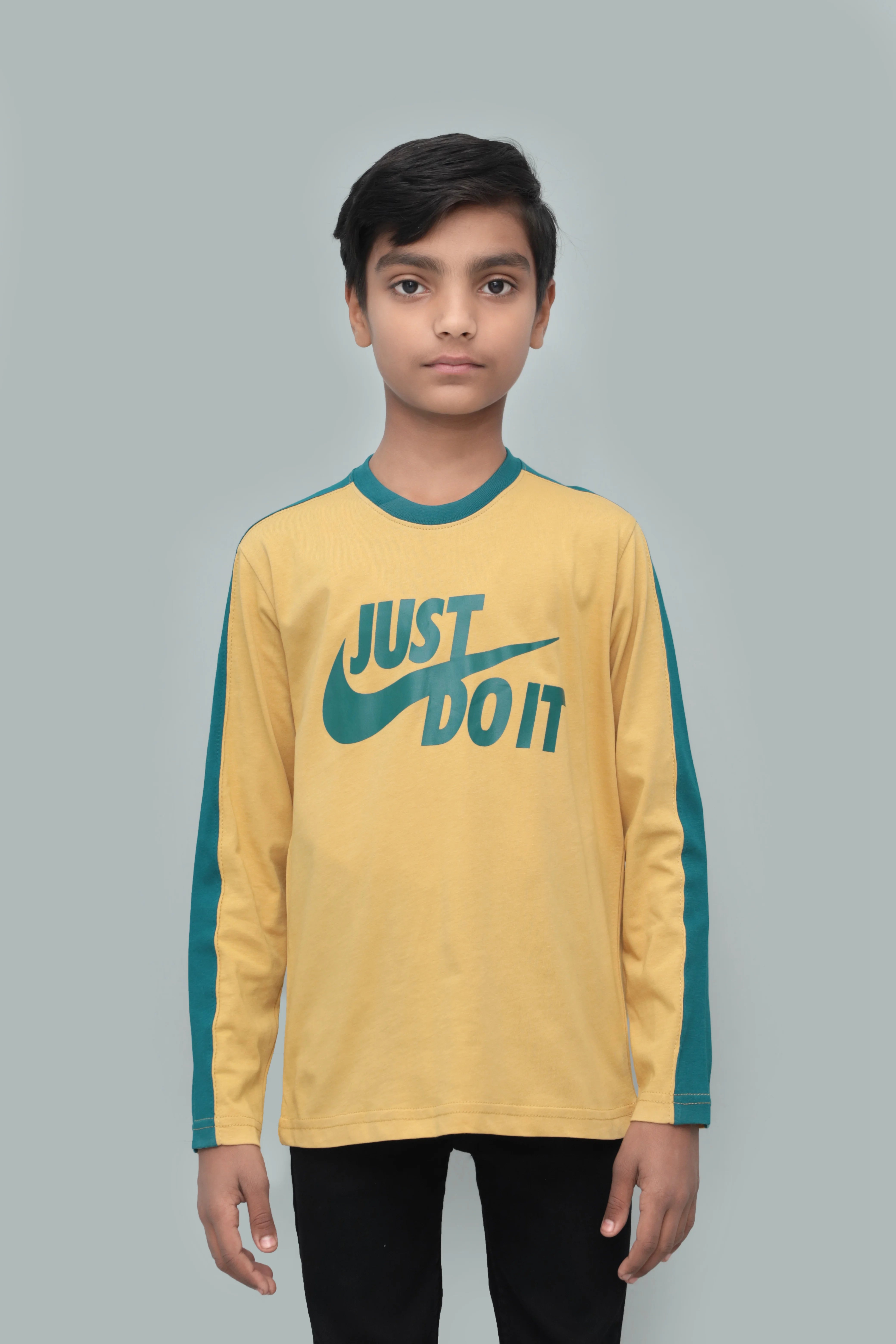 Kids' Graphic Long-Sleeve Round Neck
