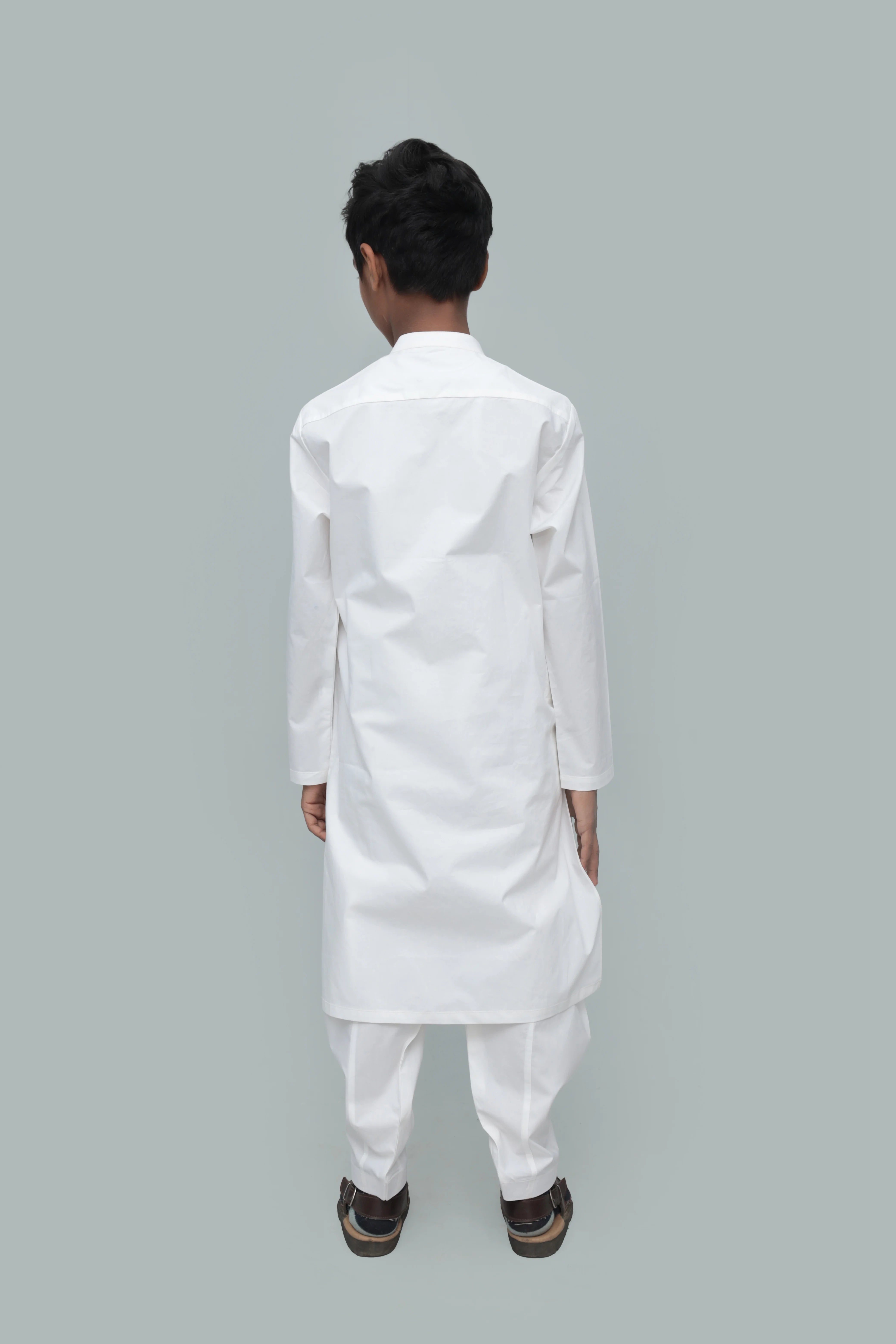 Classic Cotton White Kurta Shalwar