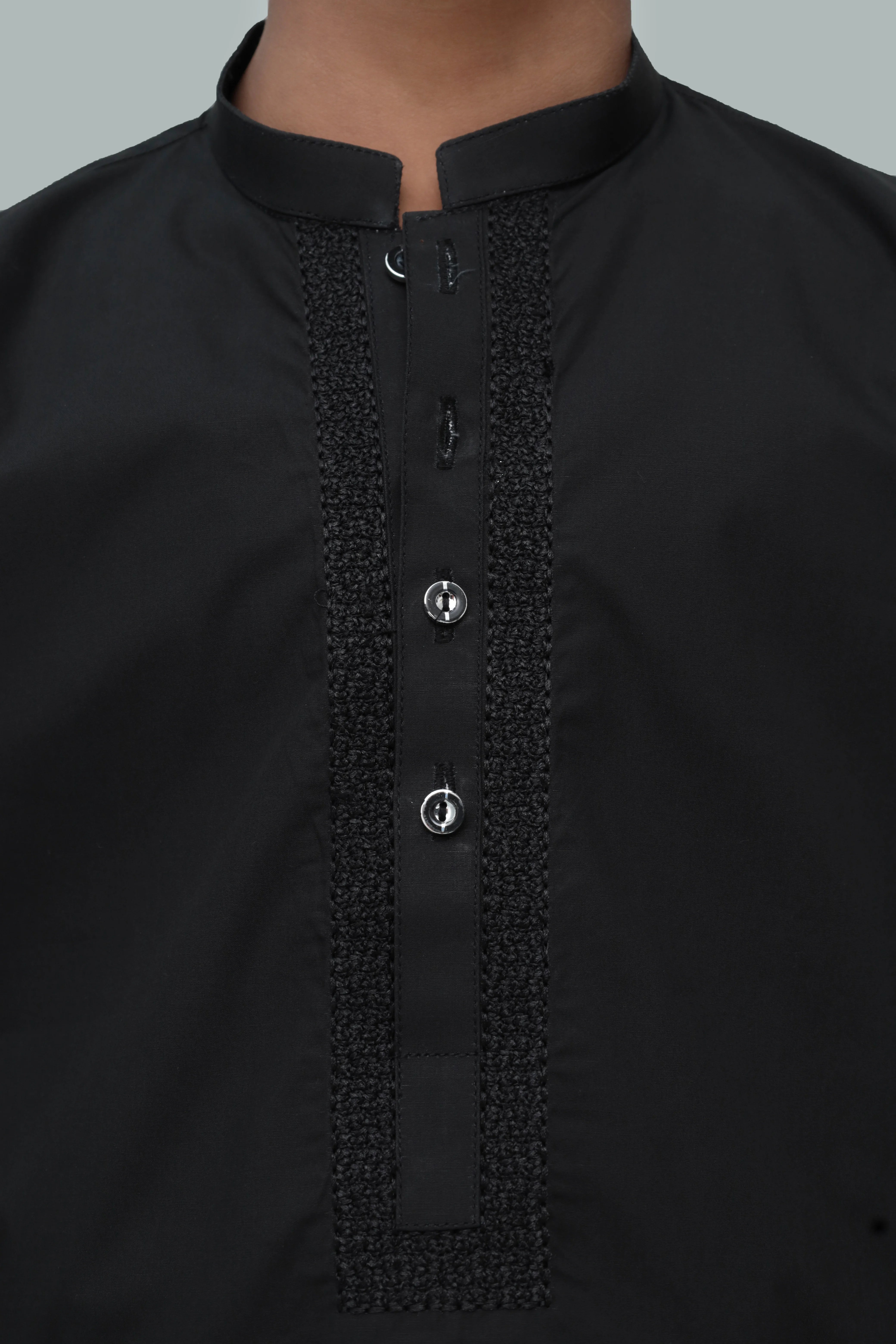 Black Kurta Cotton
