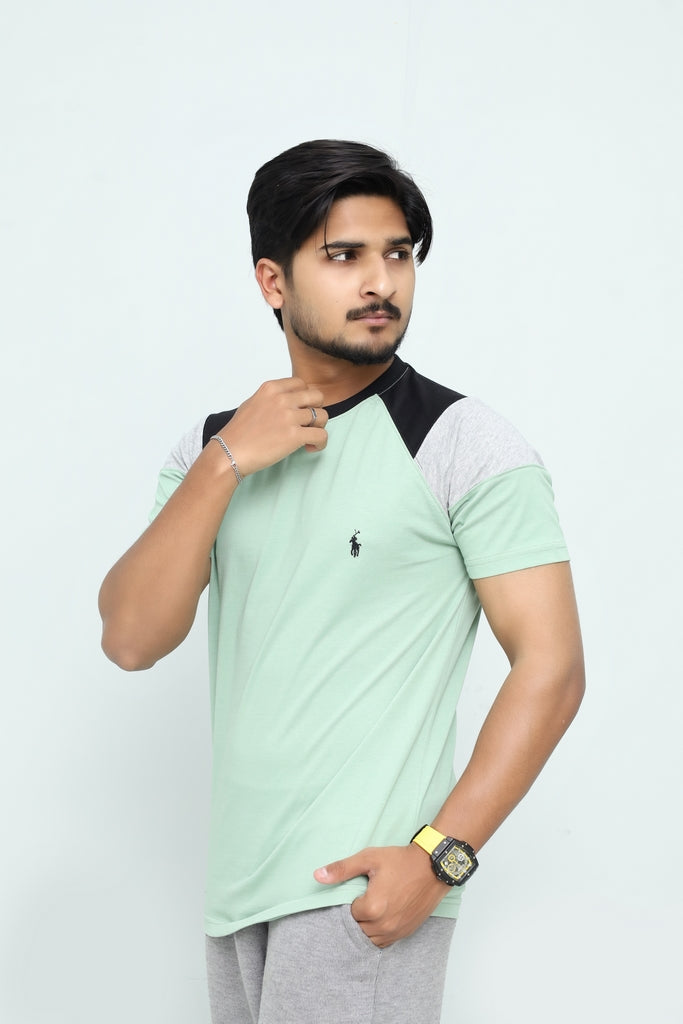 Men’s Tri-Tone Performance Raglan Tee