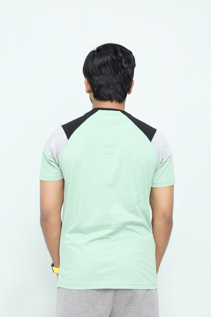 Men’s Tri-Tone Performance Raglan Tee