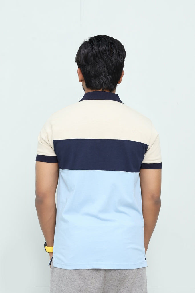 Men’s Tri-Tone Heritage Block Polo