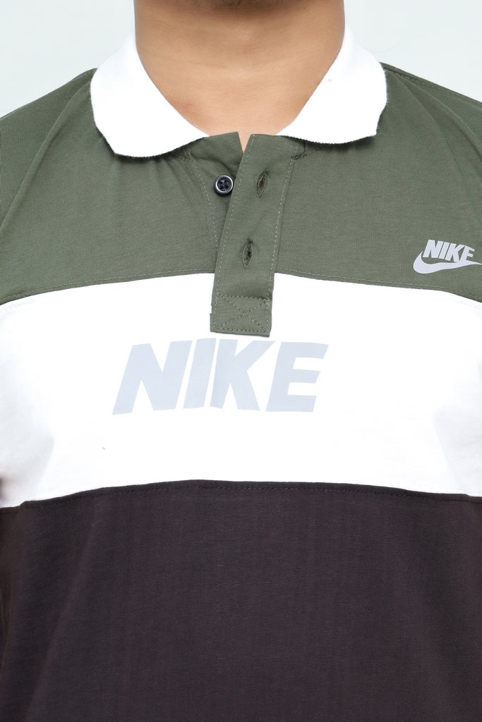 Men’s Tri-Tone Sport Lifestyle Polo