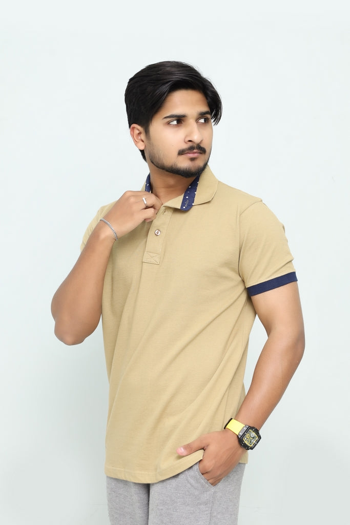 Men’s Urban Khaki Accent Polo