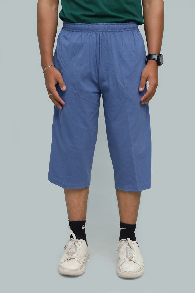 Men’s Classic Navy Gingham Lounge Shorts