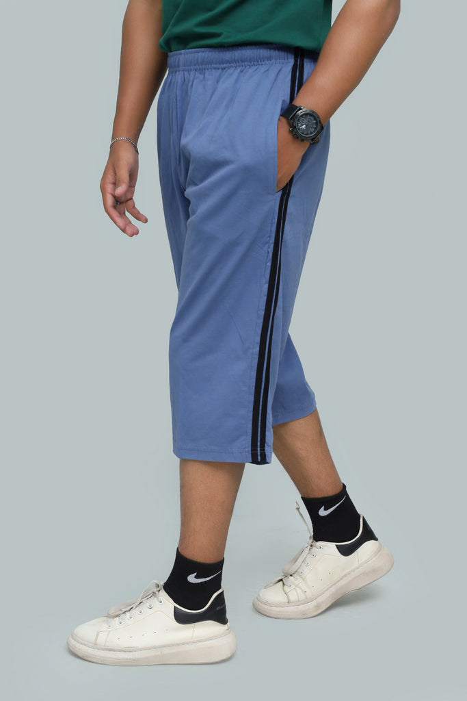 Men’s Classic Navy Gingham Lounge Shorts