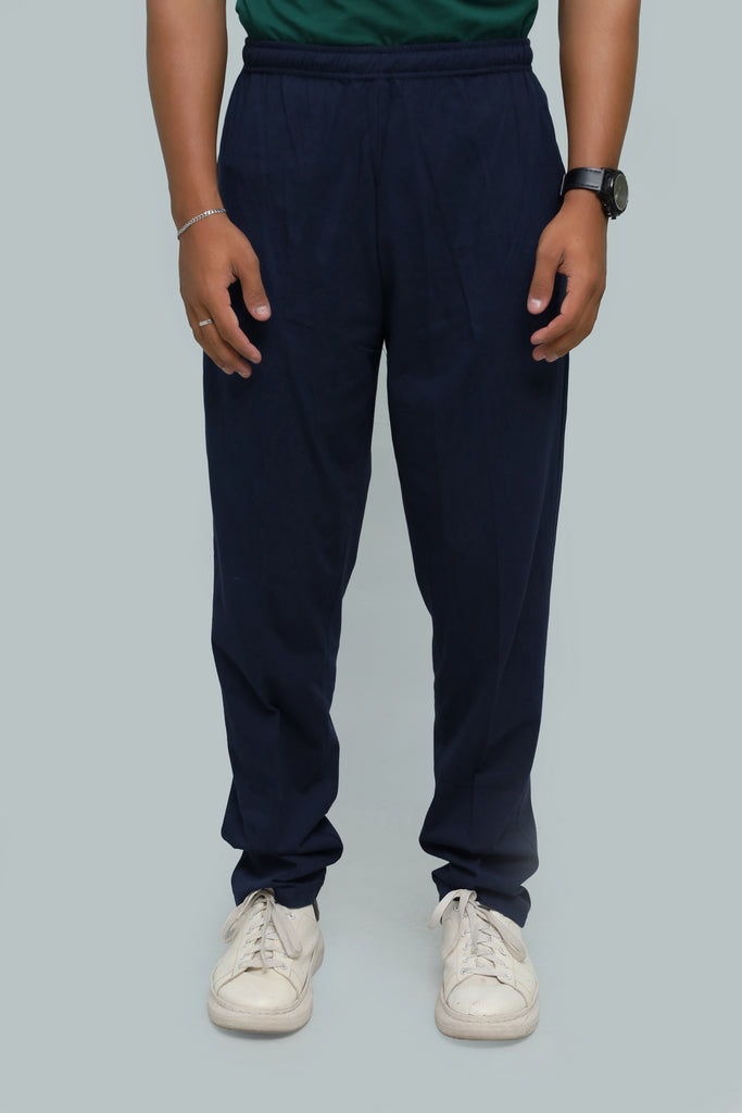 Men’s Urban Relaxed Trousers – Navy Blue