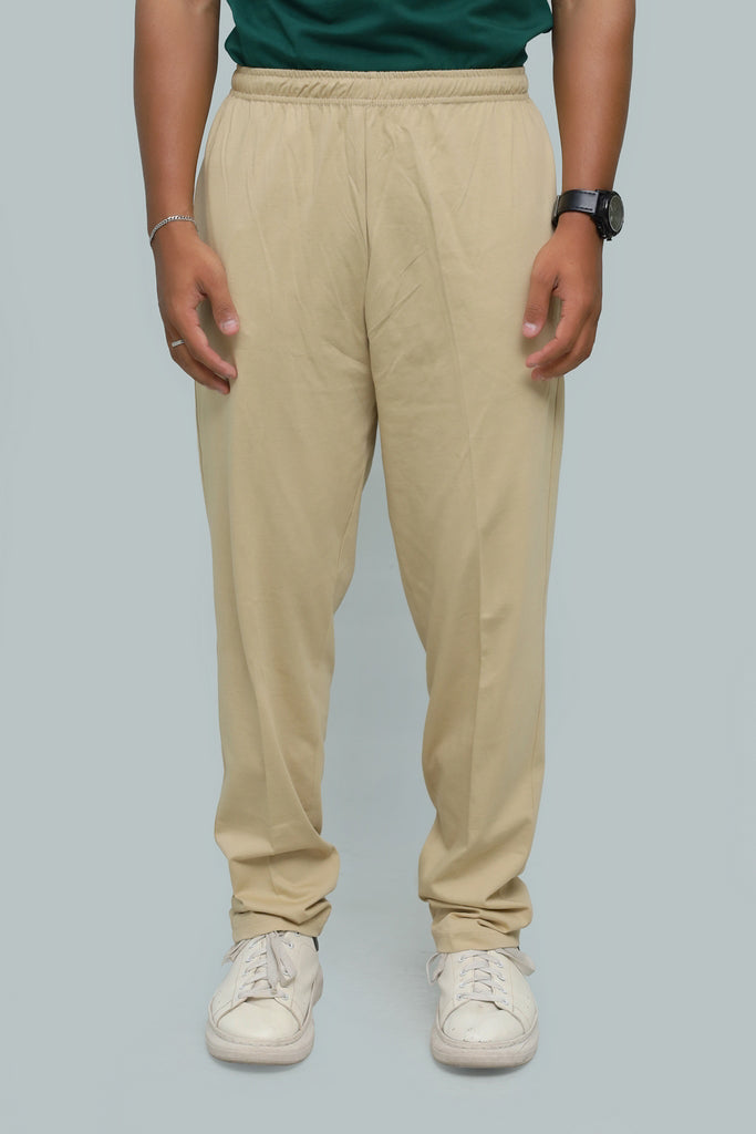 Men’s Urban Relaxed Trousers – Beige