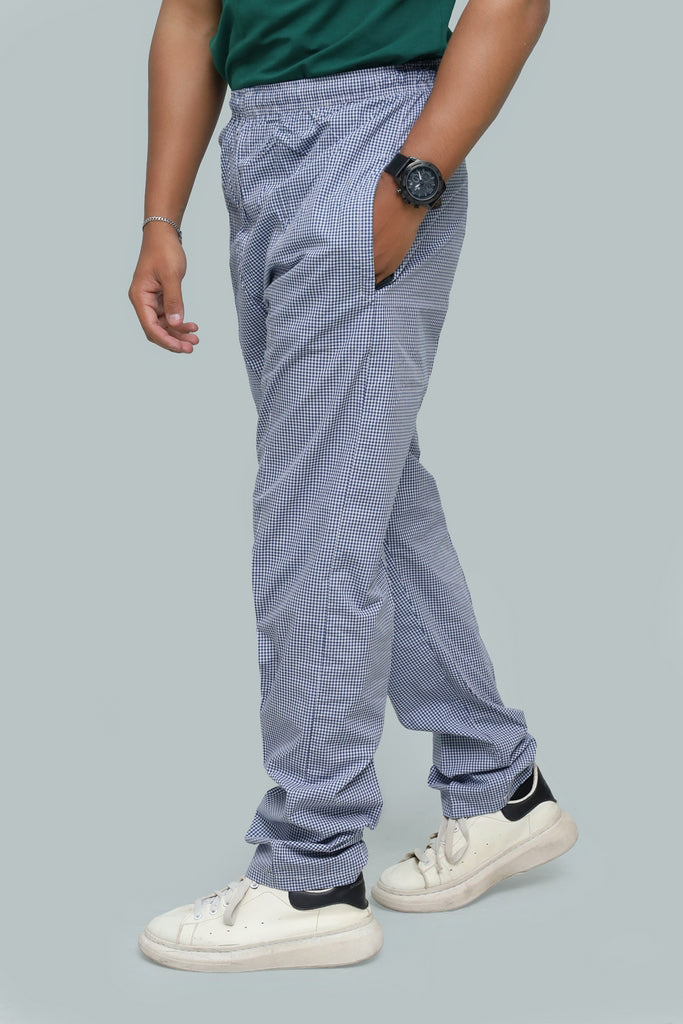 Men’s Urban Relaxed Checked Trousers