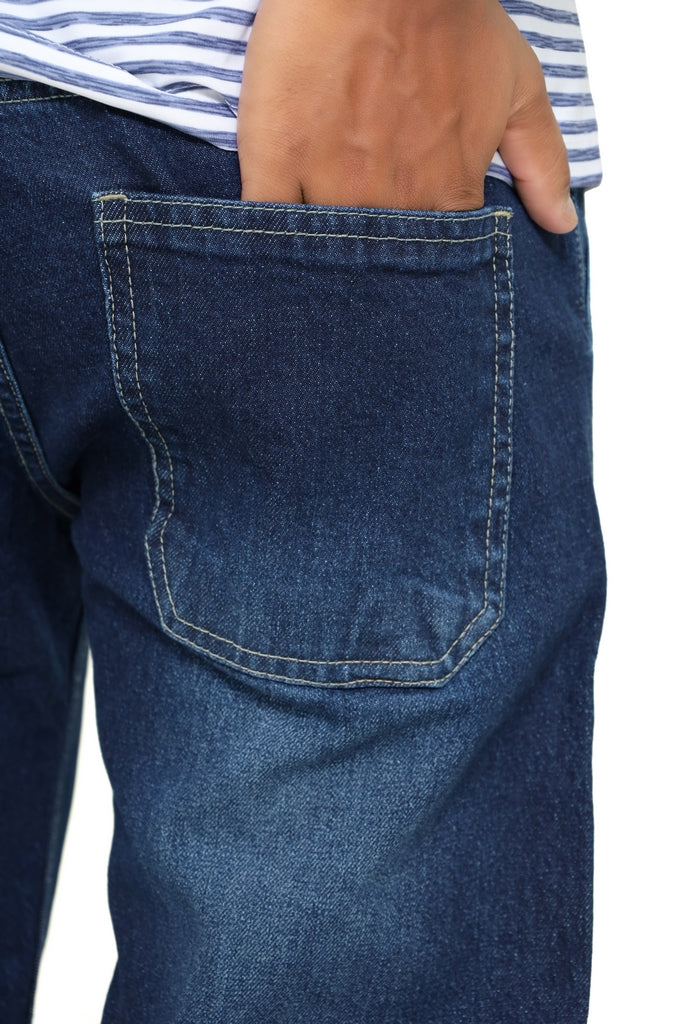 Men’s Slim Fit Medium Wash Denim Jeans