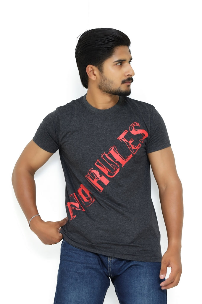 Men’s Graphic Charcoal Heather Tee