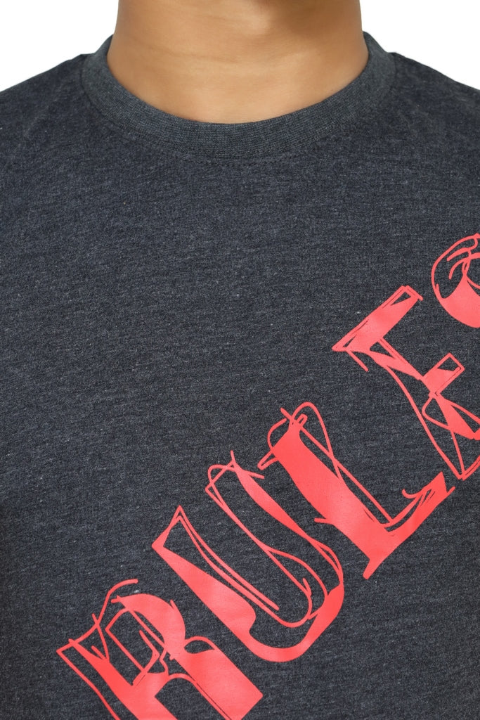 Men’s Graphic Charcoal Heather Tee