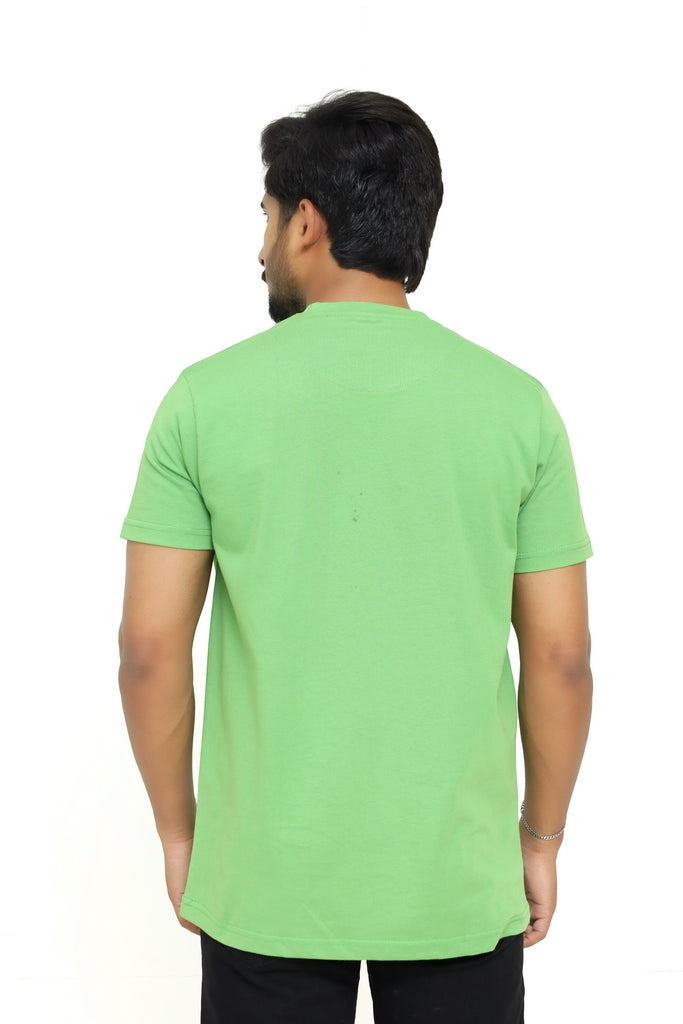 Men’s Essentials Solid Sage Green Tee