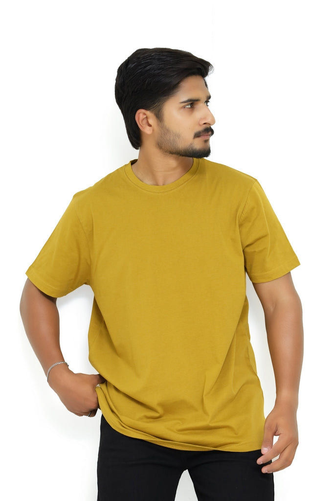 Men’s Essentials Solid Jet Black Tee