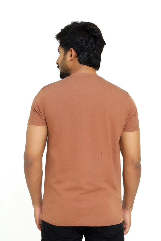 Men’s Essentials Solid Navy Blue Tee
