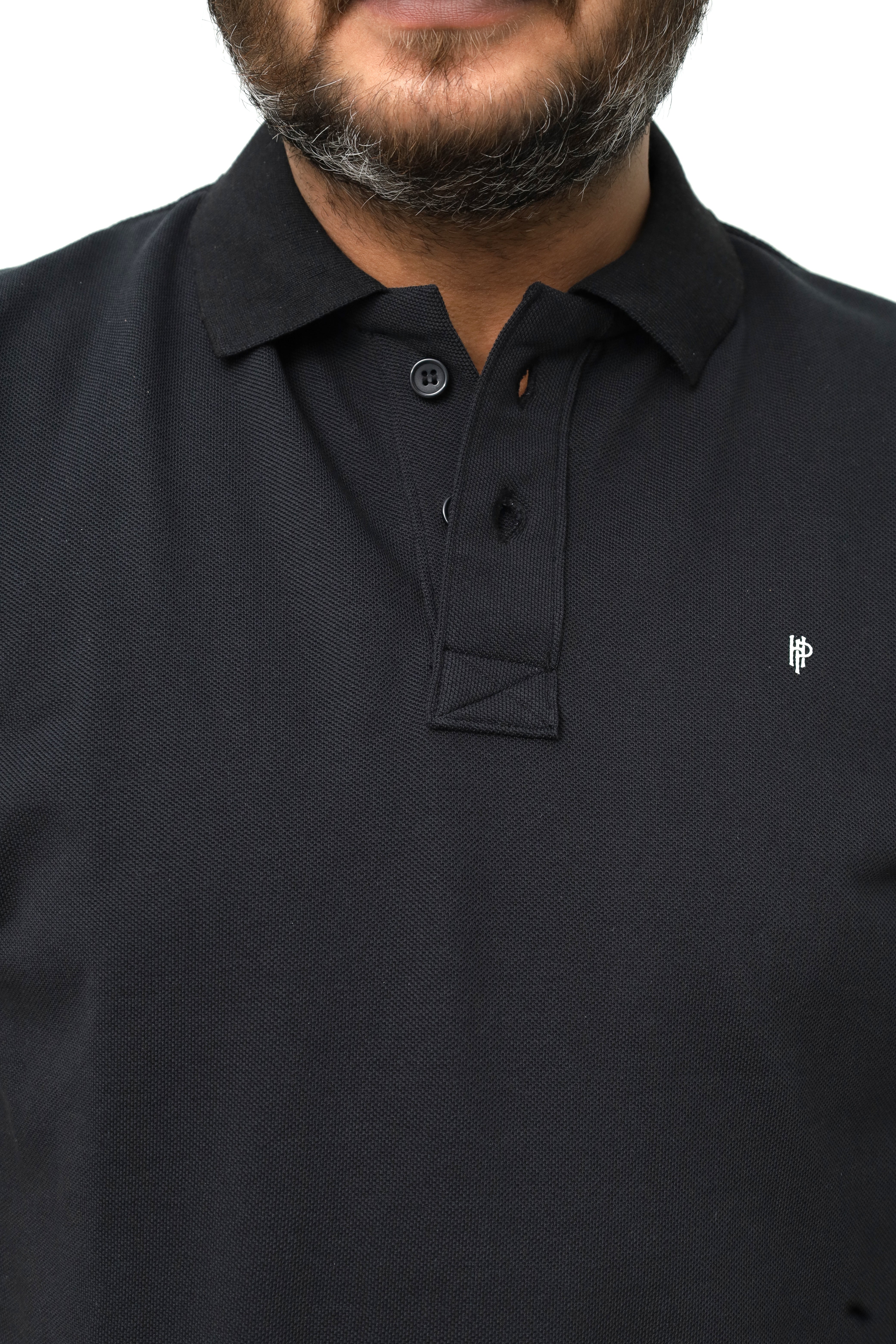 Men's Classic Black Polo Shirt