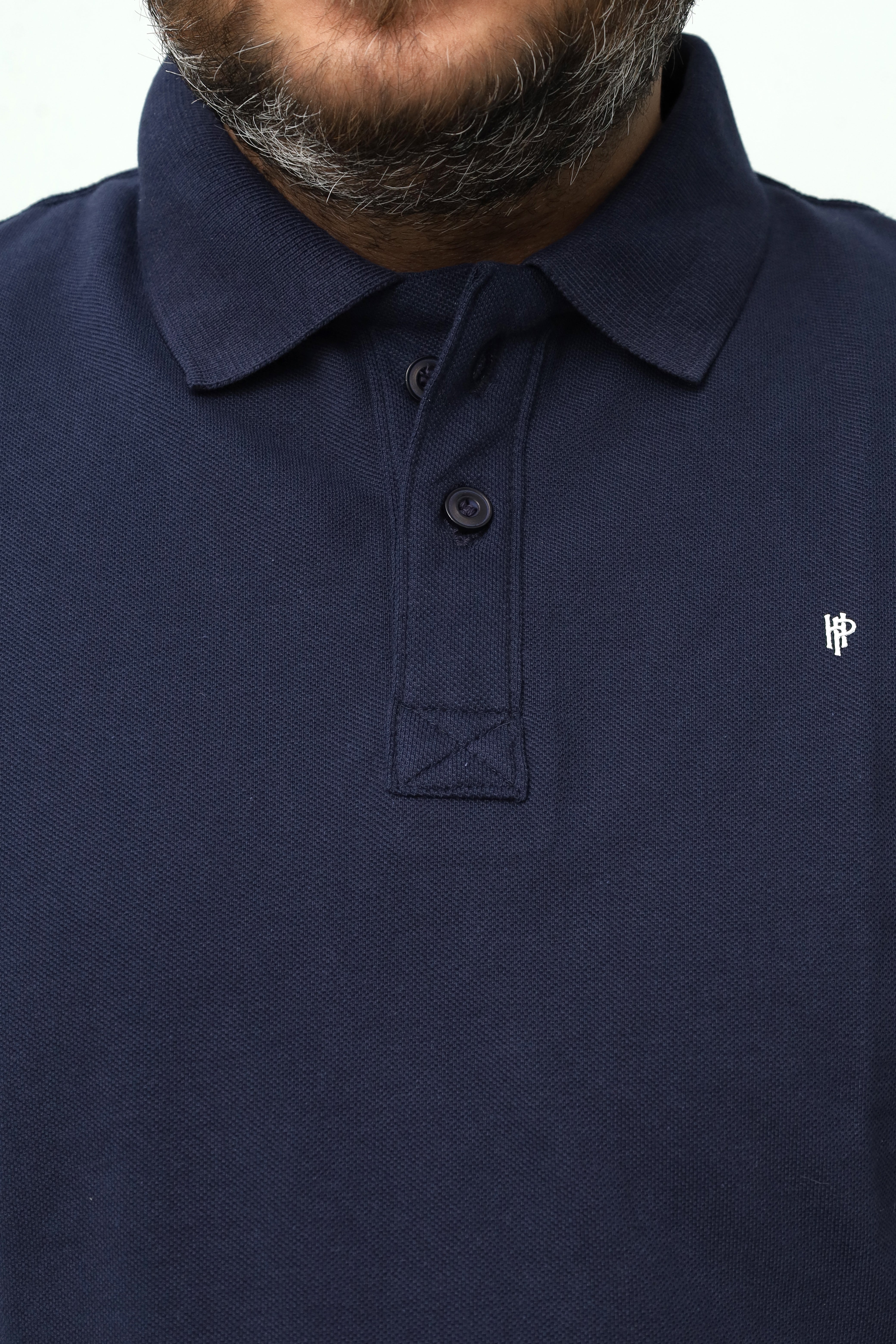 Men's Classic Navy Blue Polo Shirt
