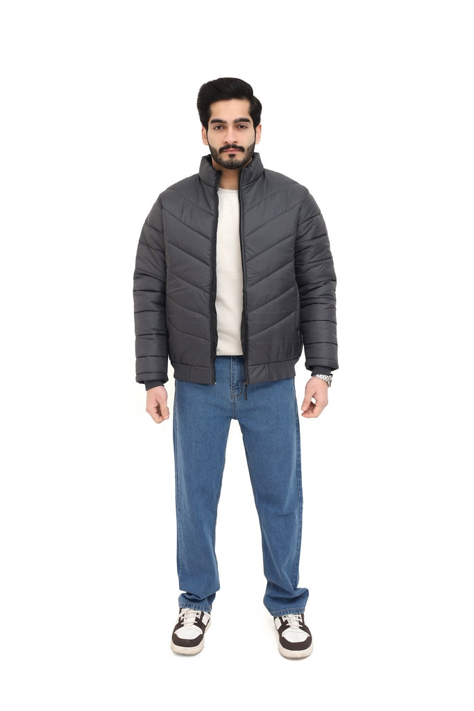 Men’s Slate Grey Full Sleeve Jacket