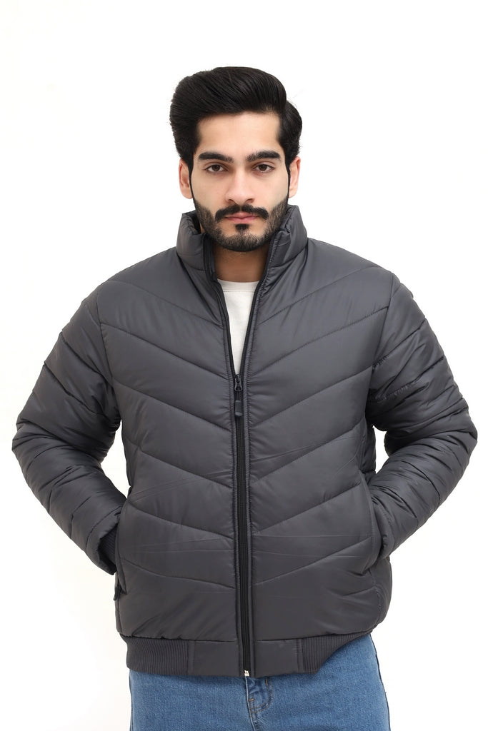 Men’s Slate Grey Full Sleeve Jacket
