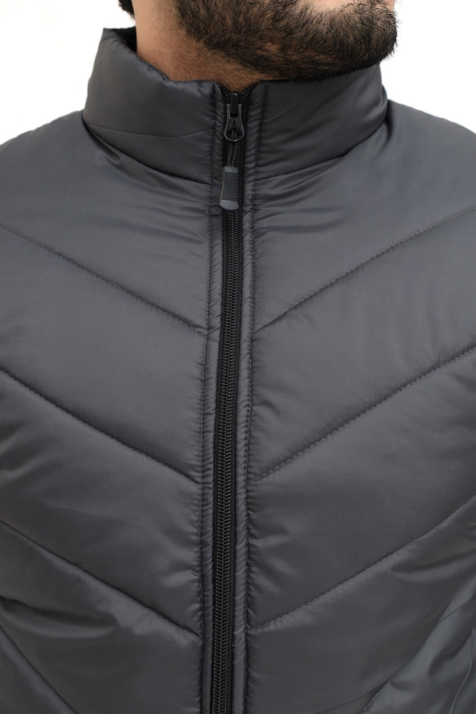 Men’s Slate Grey Full Sleeve Jacket