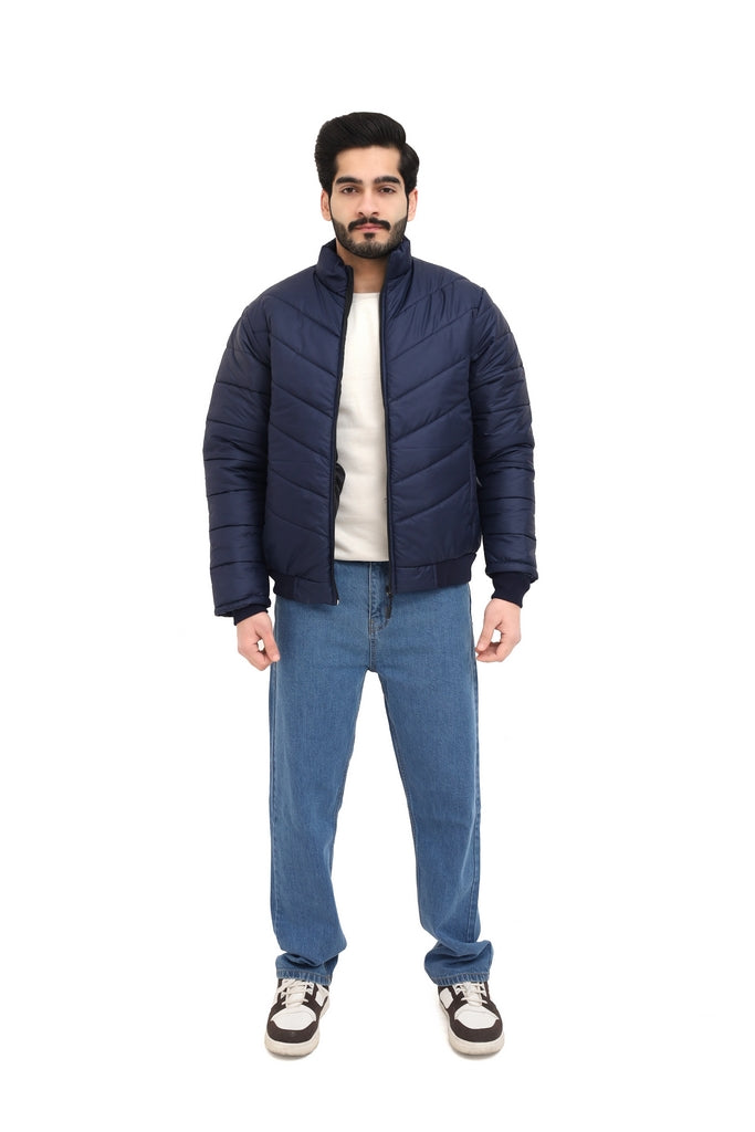 Men’s Blue Full Sleeve Jacket