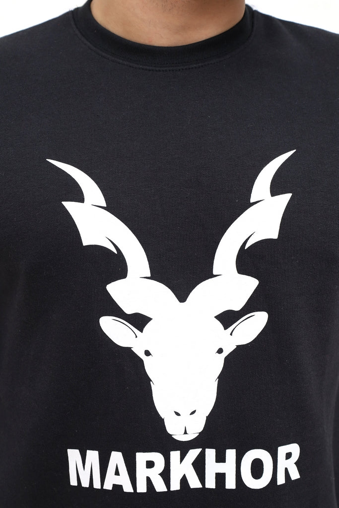 Men's Black Fleece Sweatshirt
