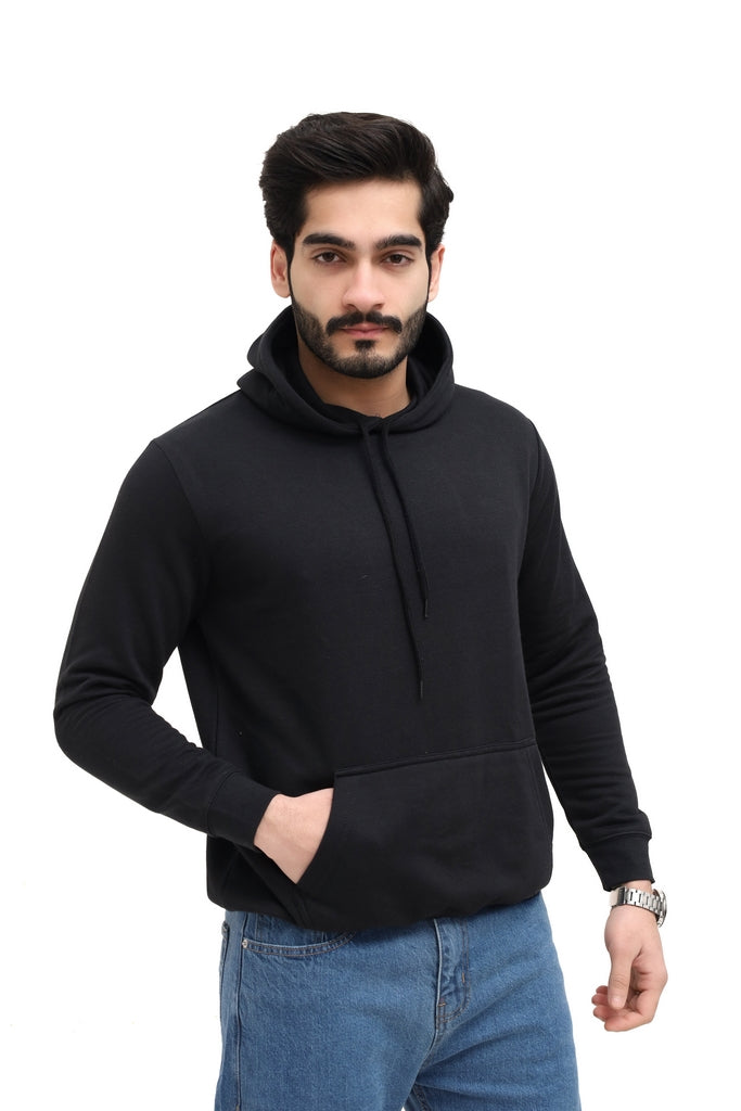 Men’s Black Fleece Hoodie