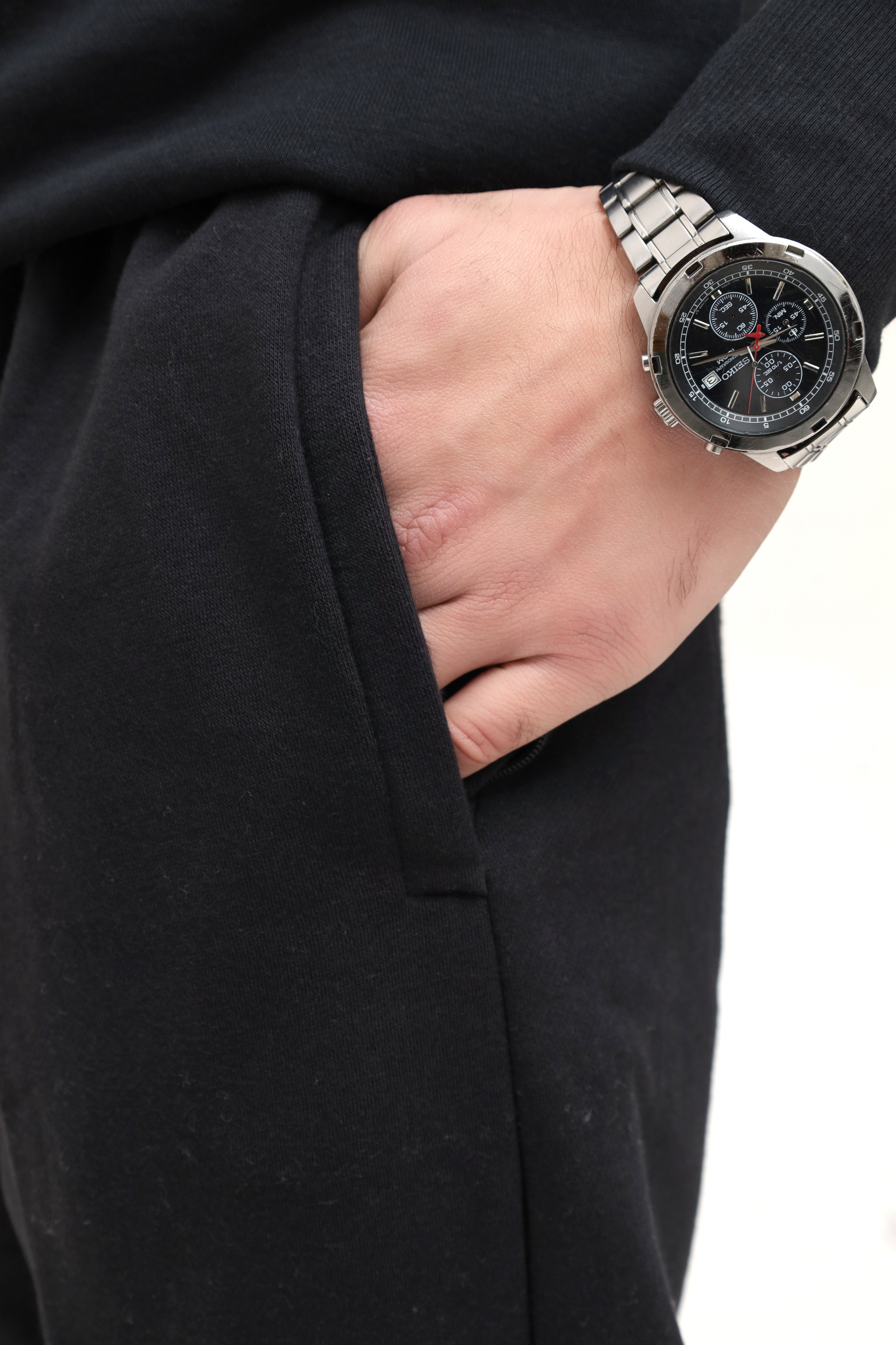 Men's Black Tracksuit