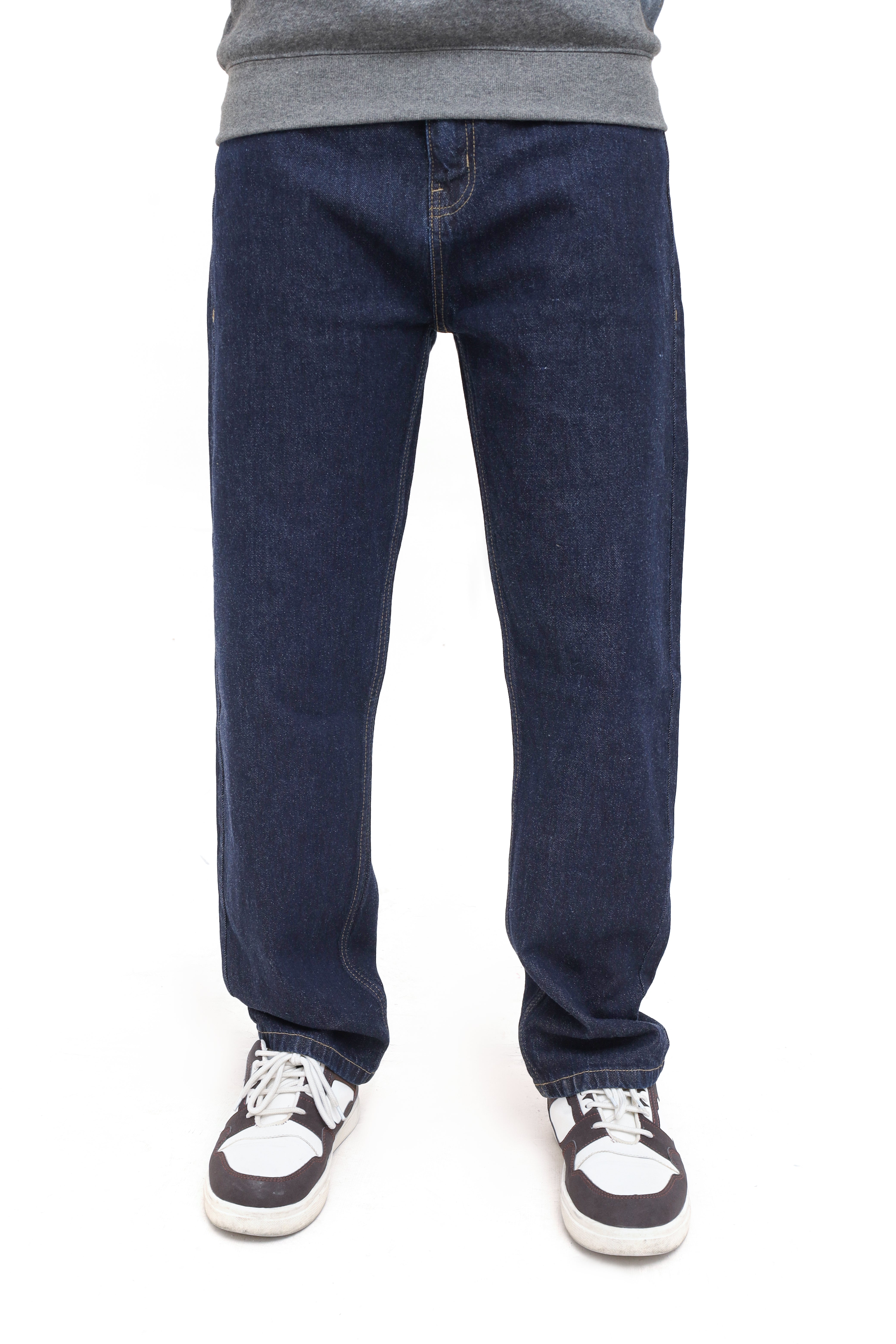 Men's Navy Blue Denim Jeans