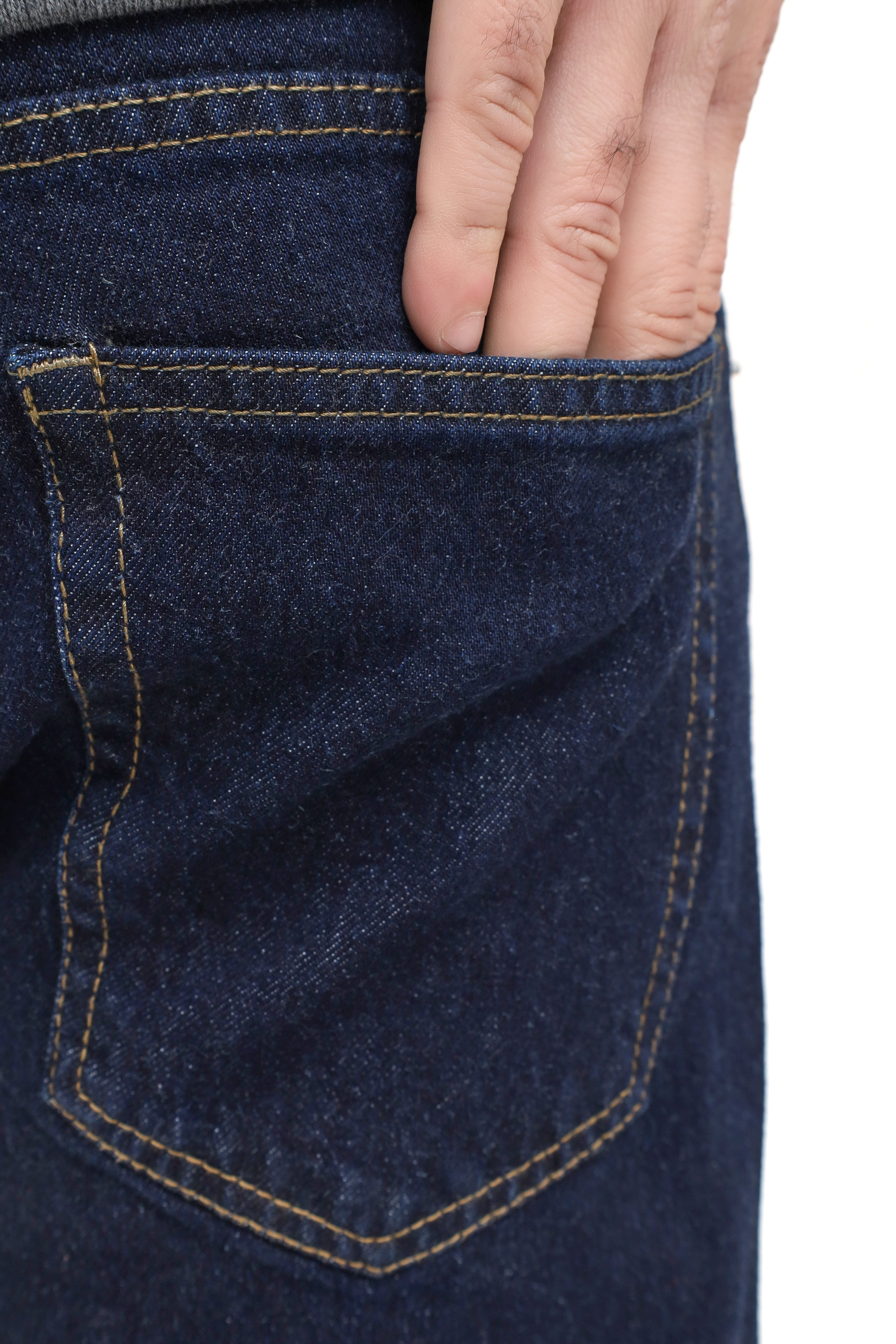 Men's Navy Blue Denim Jeans