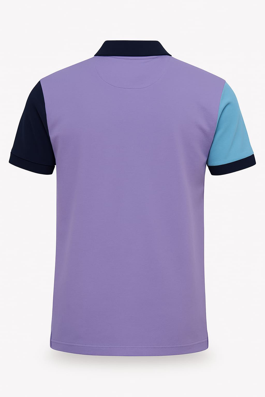 Men's Lavender & Blue Polo Shirt